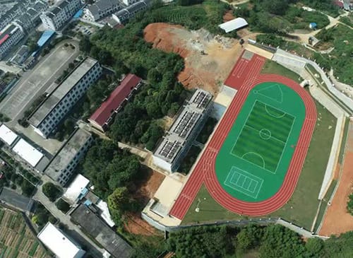 池州石臺(tái)小河中學(xué)運(yùn)動(dòng)場